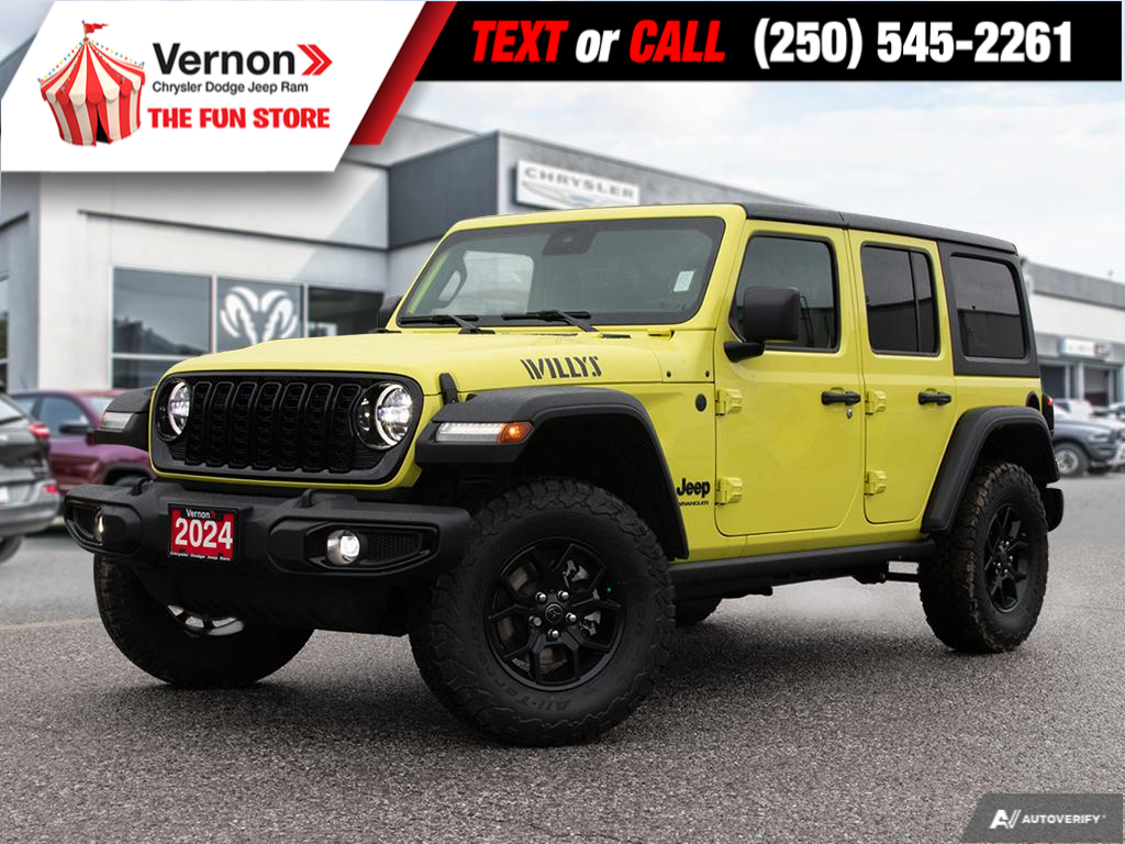 2024 Jeep Wrangler Willys  - Safety Group