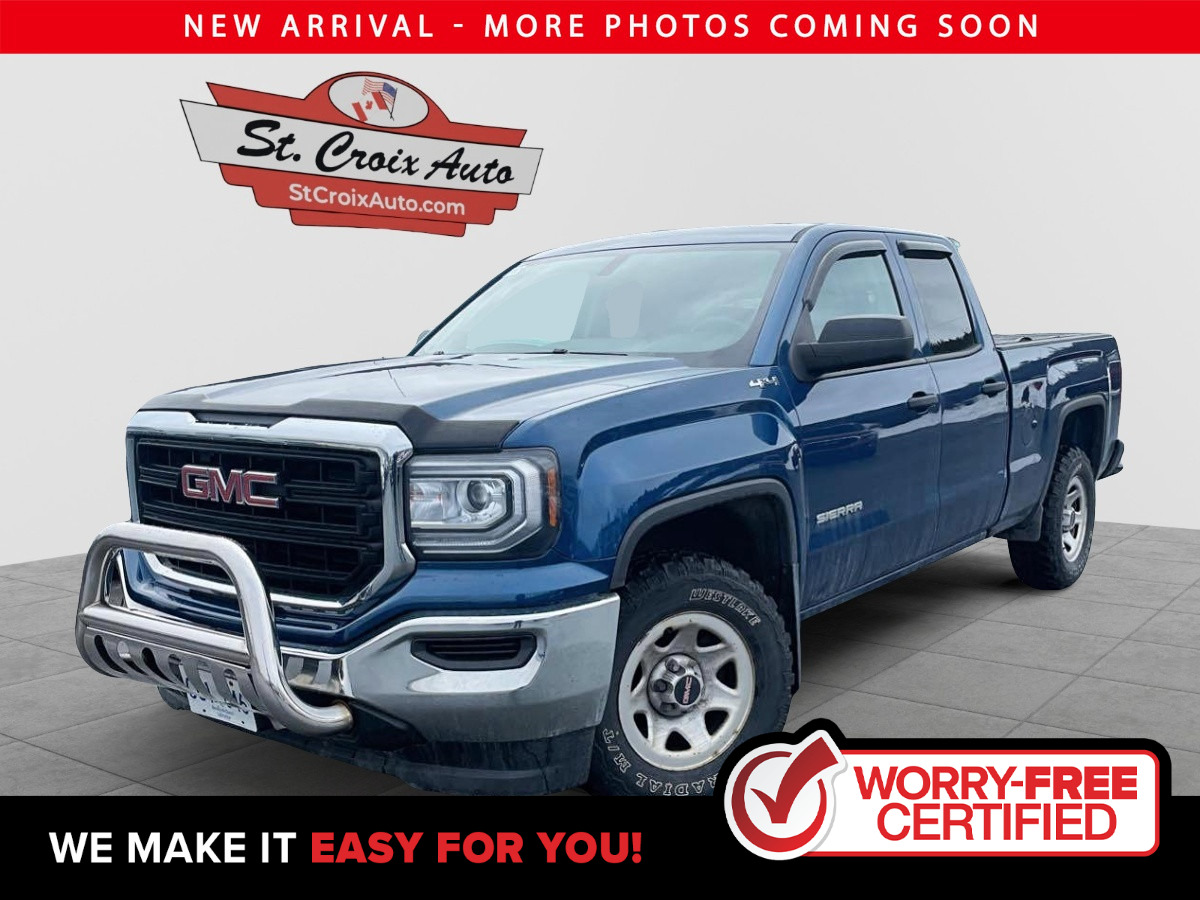 2019 GMC Sierra 1500 Limited 4X4 | 5.3L V8 | Air Conditioning | New Front Brake