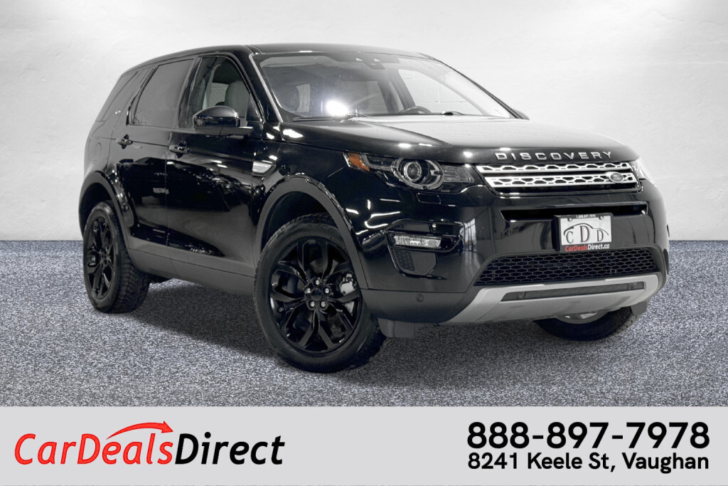 2018 Land Rover Discovery Sport HSE AWD/Sunroof/Leather/NAVI/Clean carfax