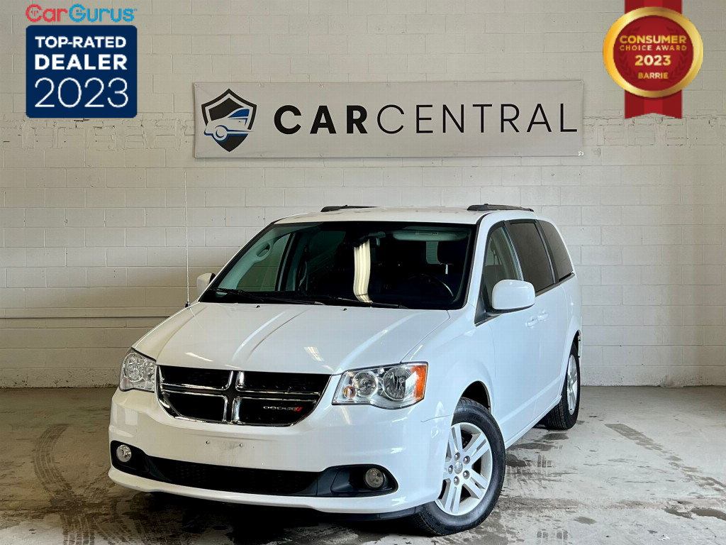 2020 Dodge Grand Caravan Crew| No Accident| Rear Cam| Powered Seat| Stow n 