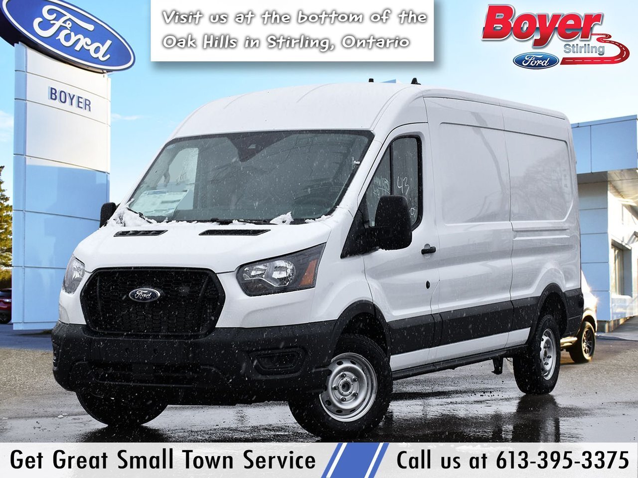 2024 Ford Transit Cargo Van BASE MEDIUM ROOF,3.5L V6! / 