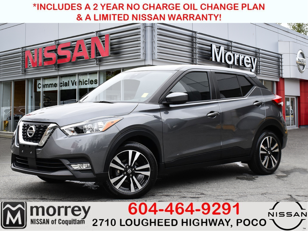 2020 Nissan Kicks SV--CERTIFIED PRE-OWNED--LOCAL BC VEHICLE 