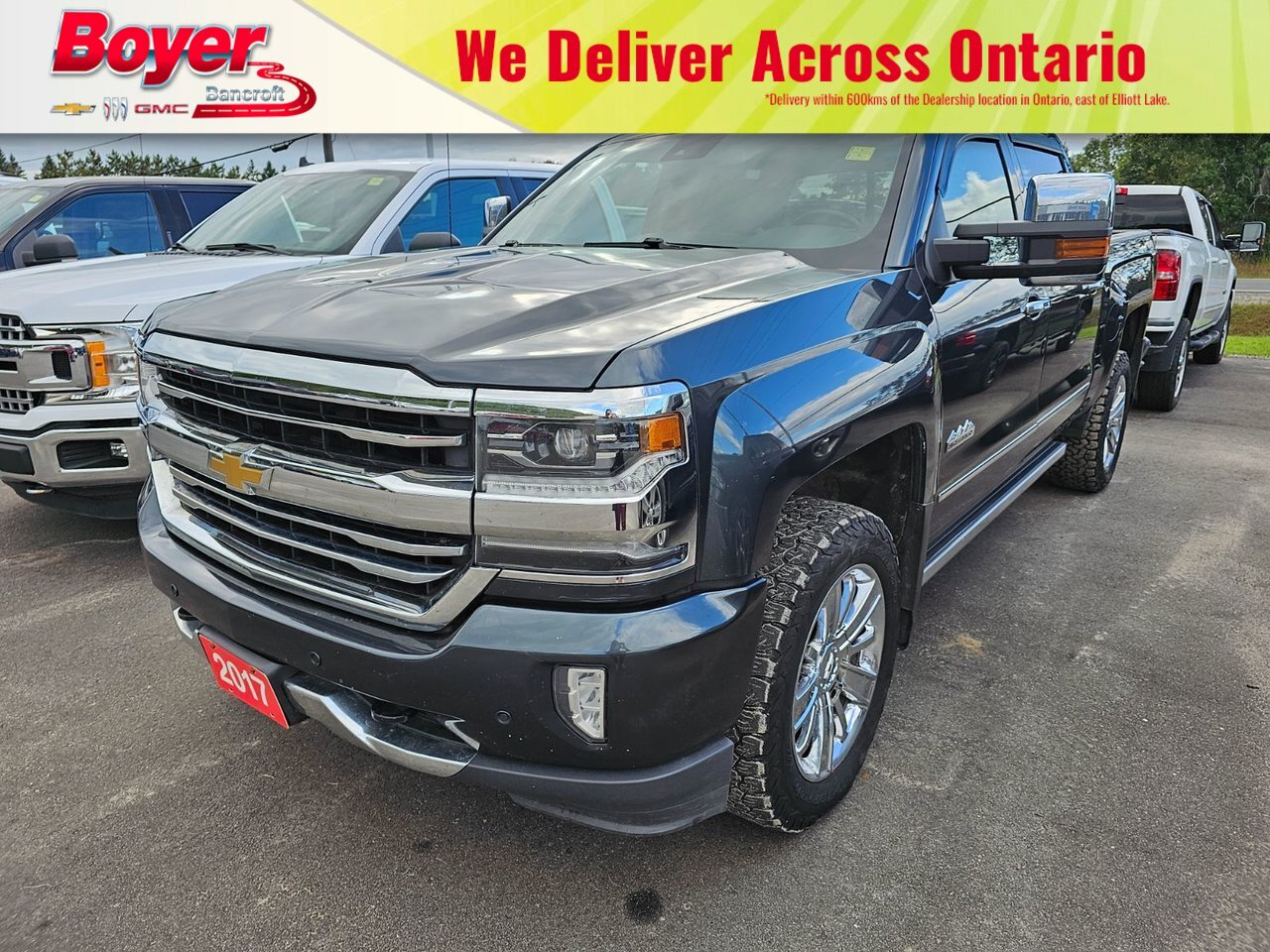 2017 Chevrolet Silverado 1500 High Country Heated Mirrors, Heated Steering Wheel