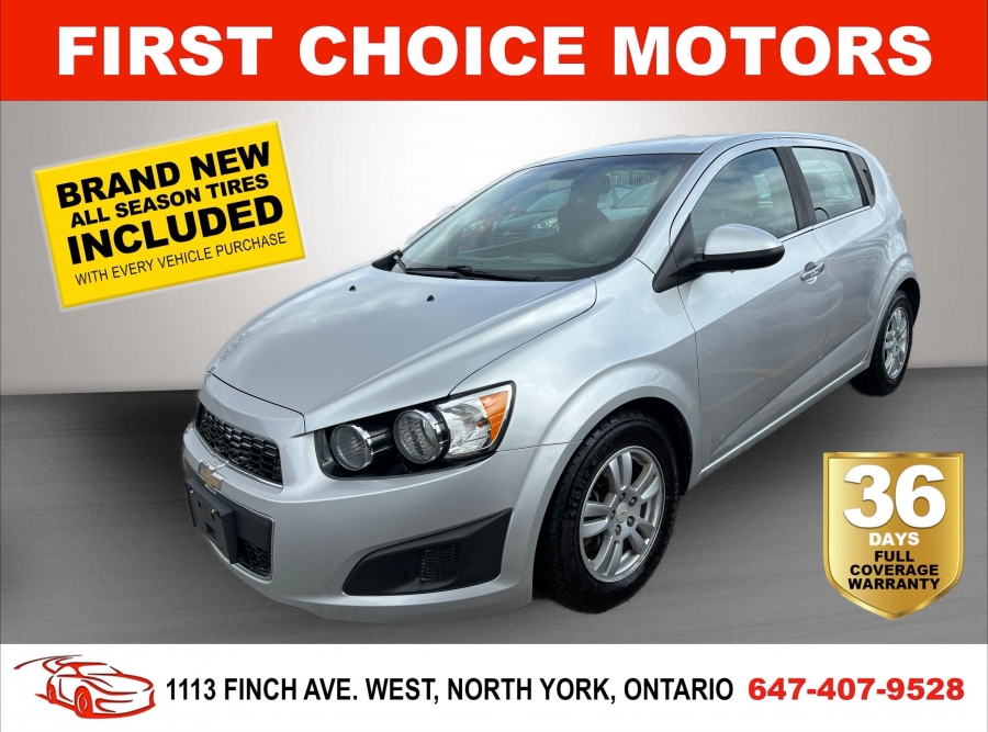 2012 Chevrolet Sonic LT ~AUTOMATIC, FULLY CERTIFIED WITH WARRANTY!!!~