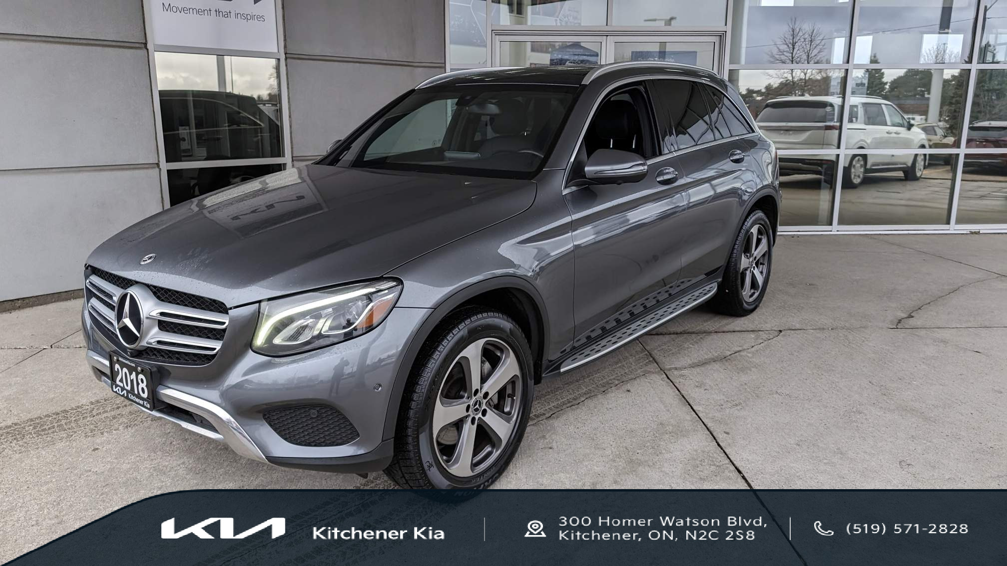 2018 Mercedes-Benz GLC300 360 Cam, Pano Roof, One Owner