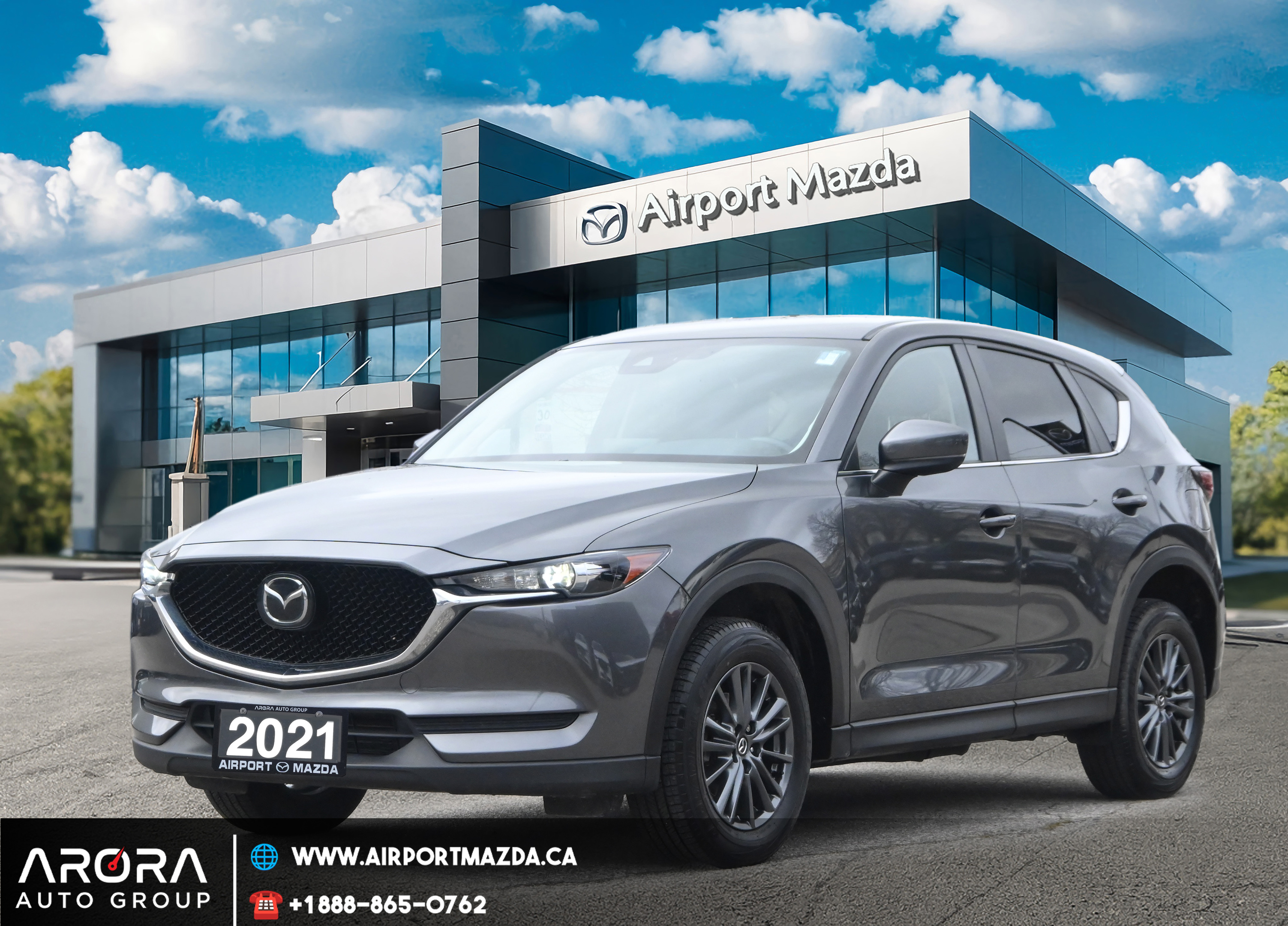 2021 Mazda CX-5 GX/AWD/1Owner/No accident/8 Inch Screen