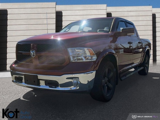 2018 Ram 1500 ECO DIESEL - OUTDOORSMAN PACKAGE, WITH LEATHER GUT