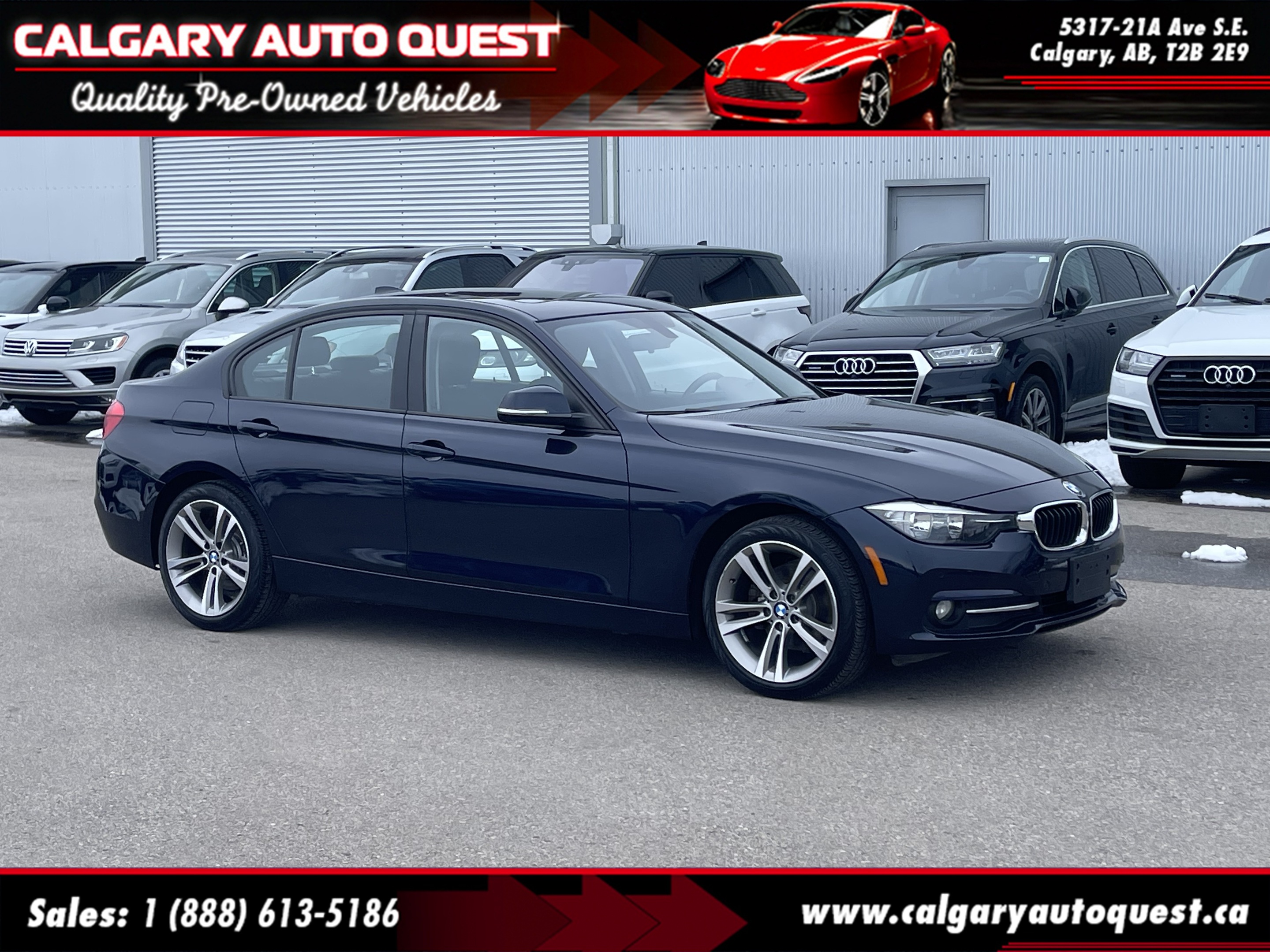 2016 BMW 3 Series 4dr Sdn 320i xDrive AWD LEATHER // SUNROOF