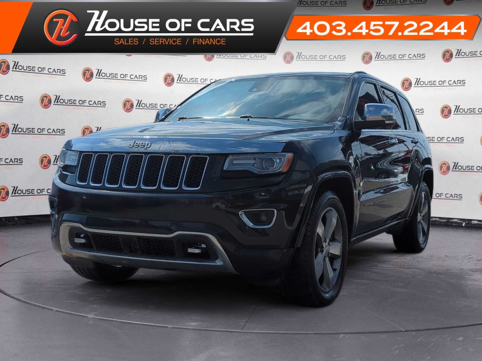 2014 Jeep Grand Cherokee 4WD  Overland Leather Seats Panoramic roof 
