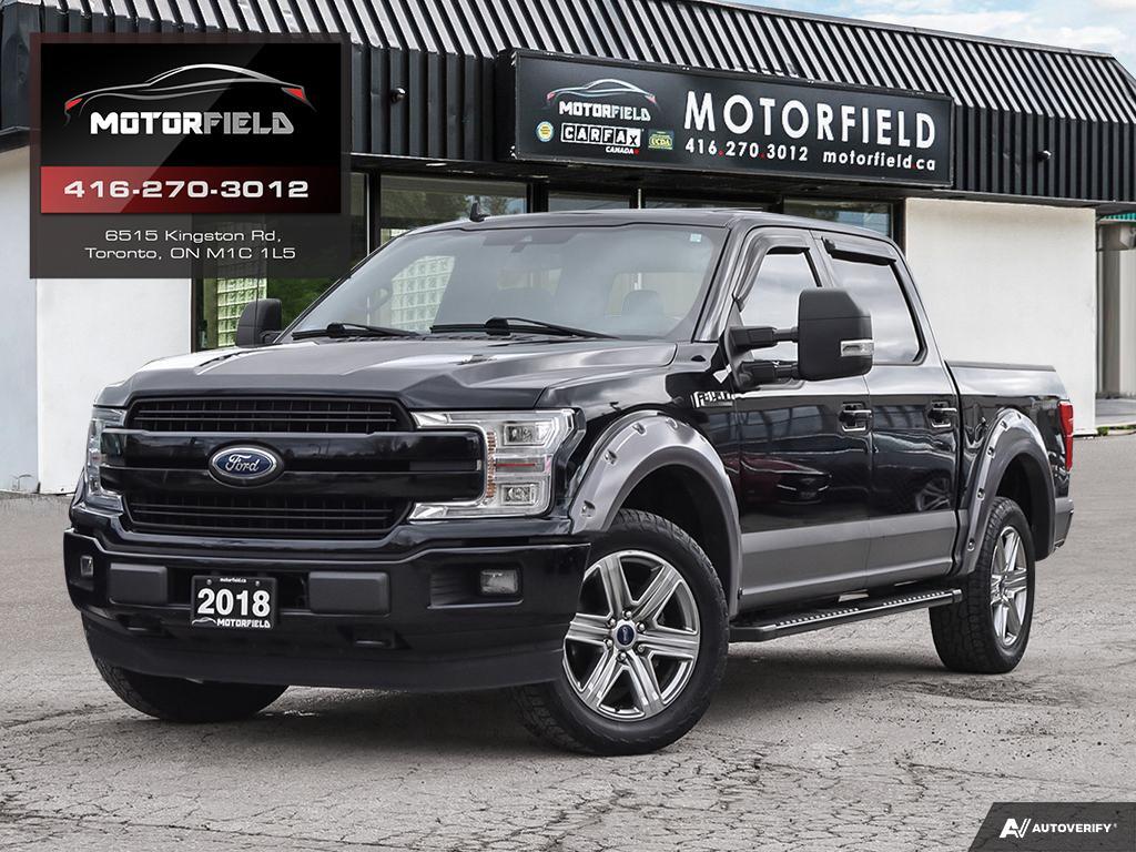 2018 Ford F-150 LARIAT 4WD SuperCrew 5.5' Box *Tech Pkg, Pano Roof