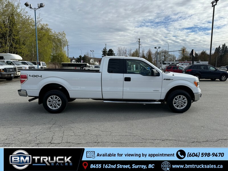 2013 Ford F-150 XLT / Extended Cab / 8 Ft Long Box / 4x4