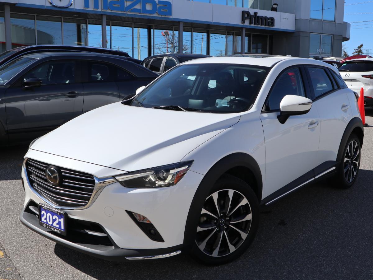 2021 Mazda CX-3 GT/ 4.6% RATE/EXTENDED WARRANTY/LEATHER/BOSE SOUND