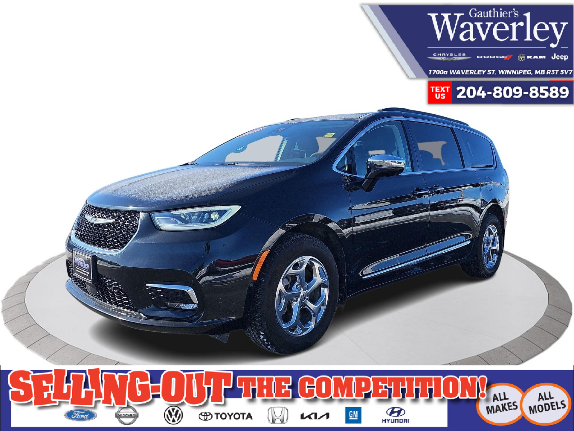 2022 Chrysler Pacifica Limited CLEAN CARFAX | AWD | HEATED FRONT & REAR S