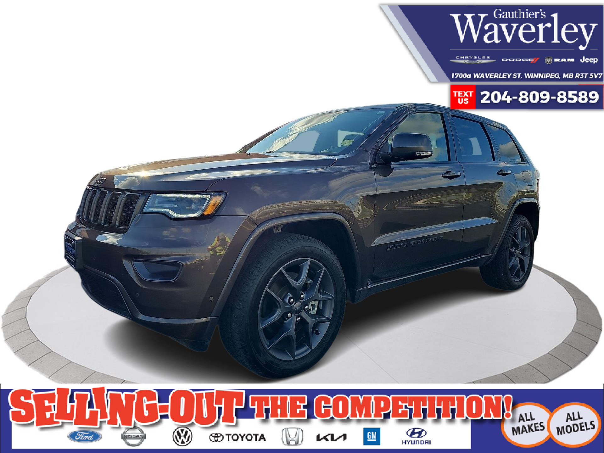 2021 Jeep Grand Cherokee Limited CLEAN CARFAX | LEATHER | 4X4 | HEATED & CO