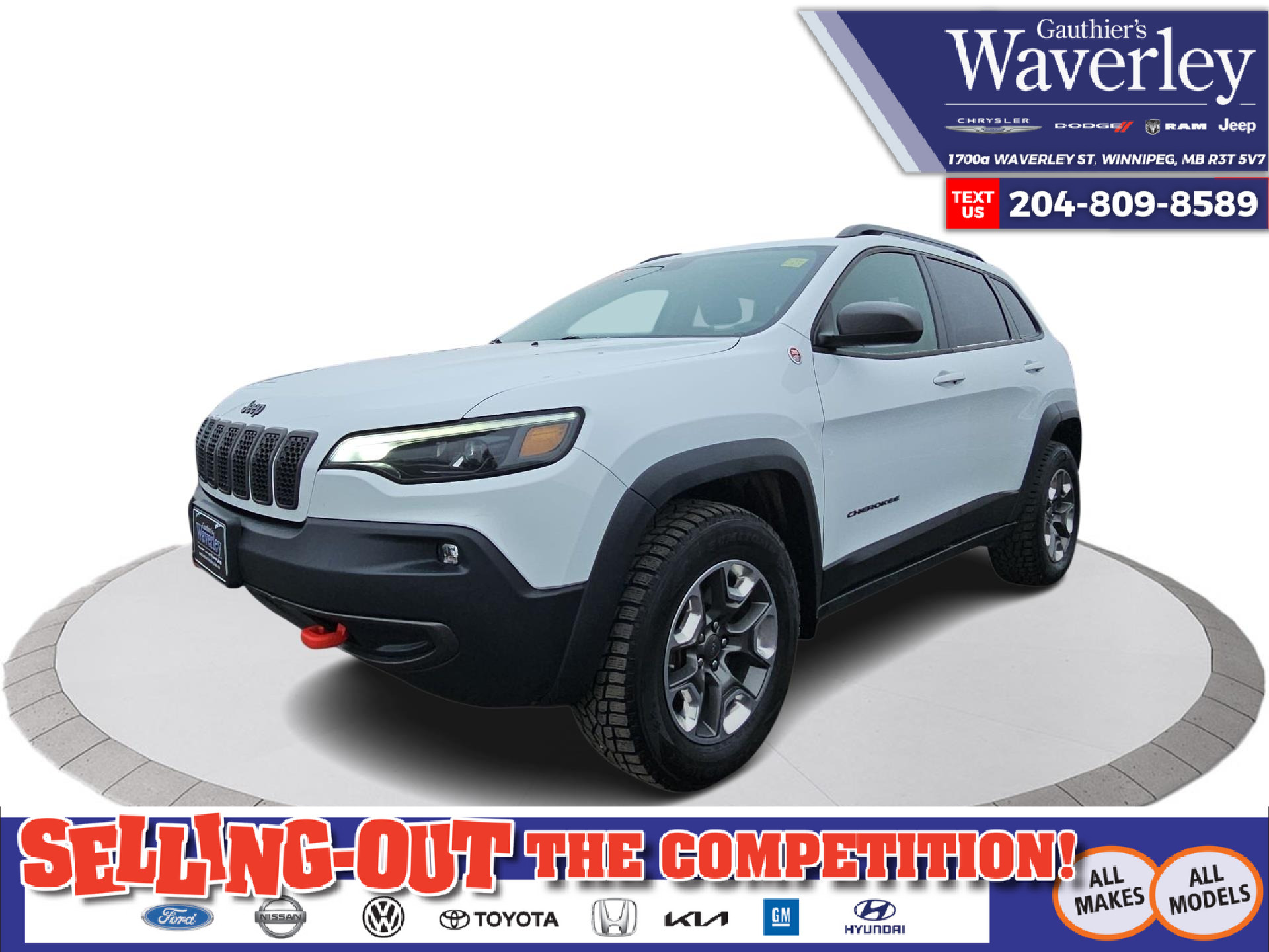 2019 Jeep Cherokee Trailhawk REMOTE START | HEATED SEATS | LEATHER | 