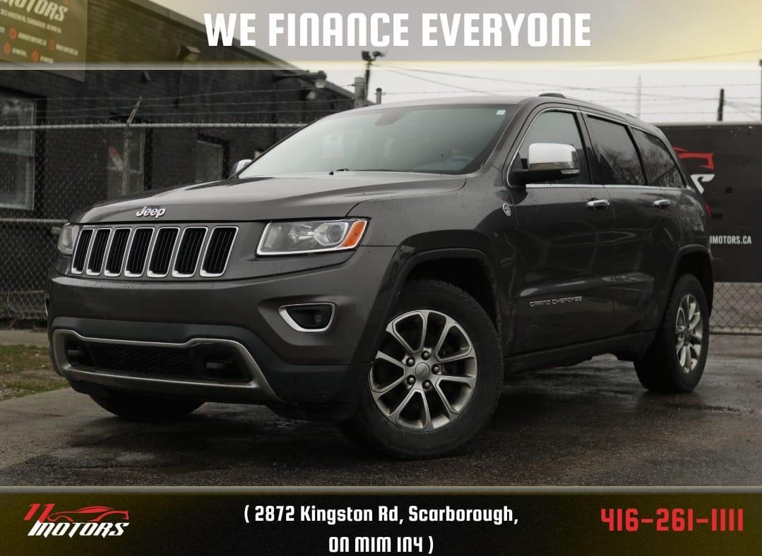 2014 Jeep Grand Cherokee LIMITED | 4X4 | LOADED | CERTIFIED
