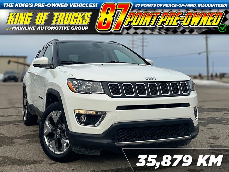2020 Jeep Compass Limited  Leather | Nav | Low KM
