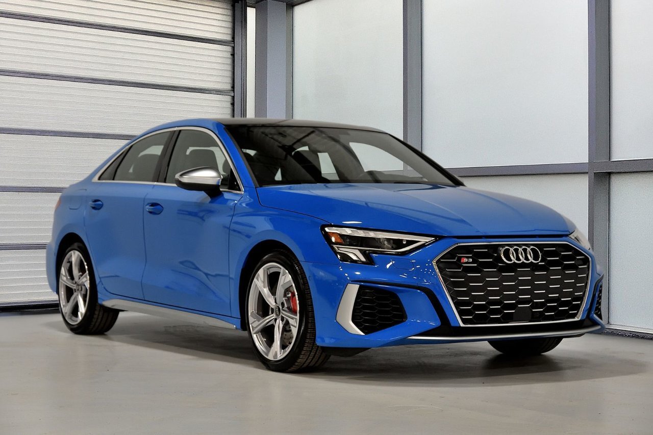2023 Audi S3 Sedan Sport Exhaust / Ensemble Technologie / Carplay 