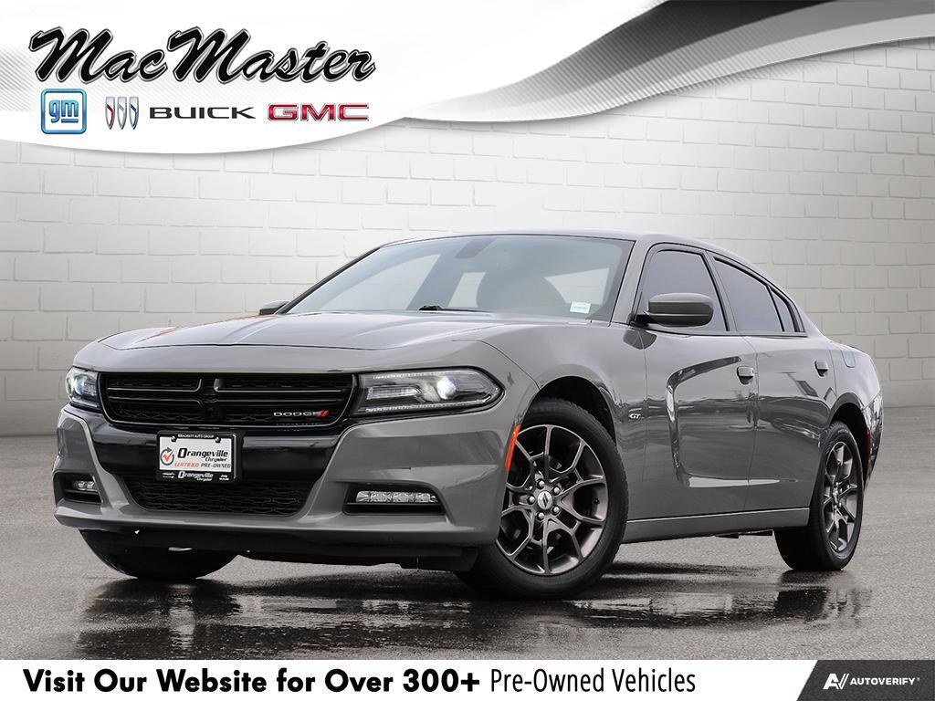 2018 Dodge Charger GT AWD, V6, NAV, ROOF, HEATED CLOTH, CERTIFIED!