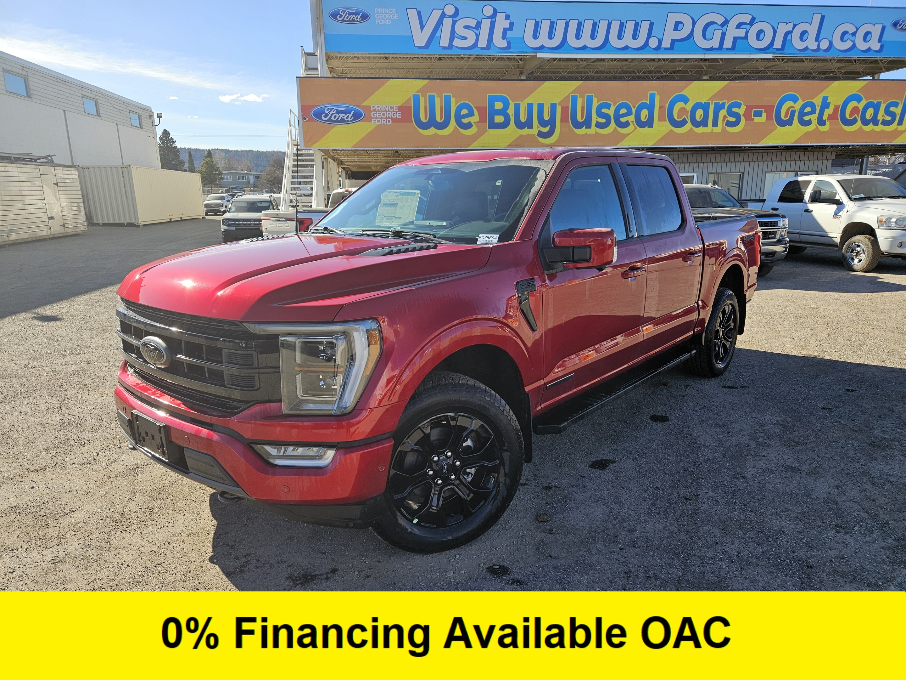 2023 Ford F-150 Lariat | 502A | 145 | Hybrid | Black/Sport Package