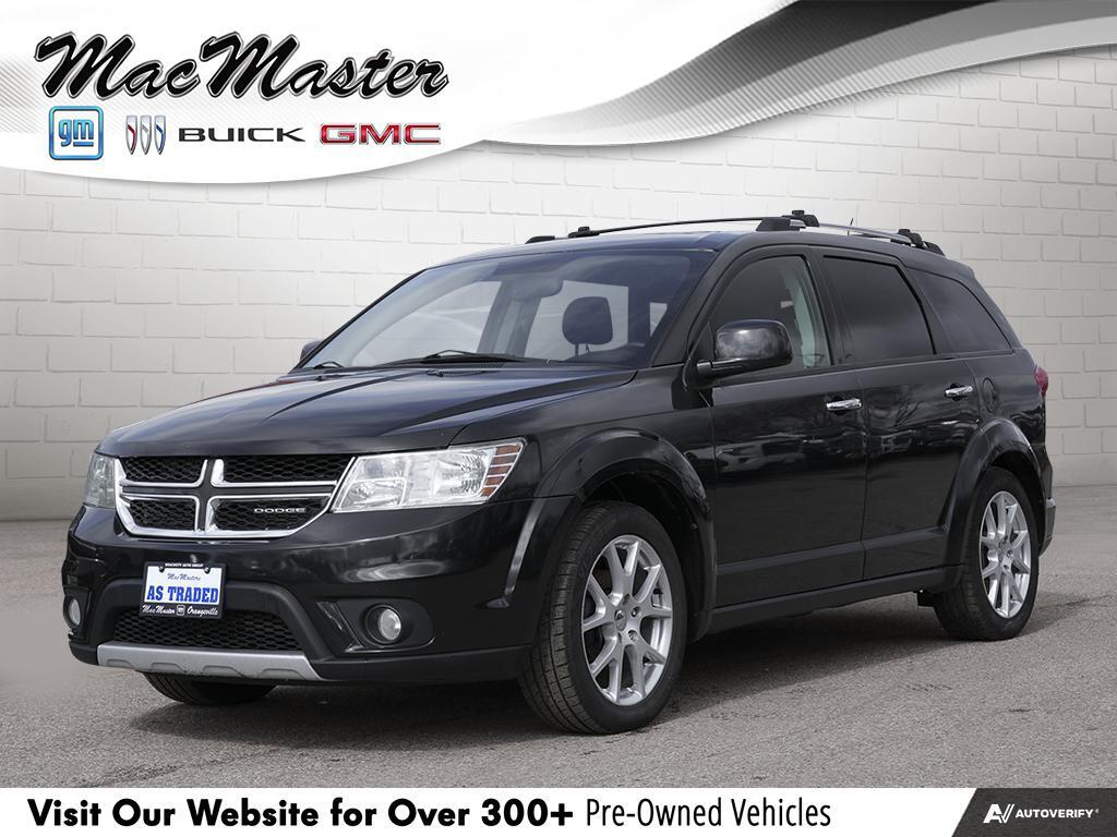 2012 Dodge Journey R/T AWD, V6, 5-PASS, HTD LEATHER, ROOF, CERTIFIED!