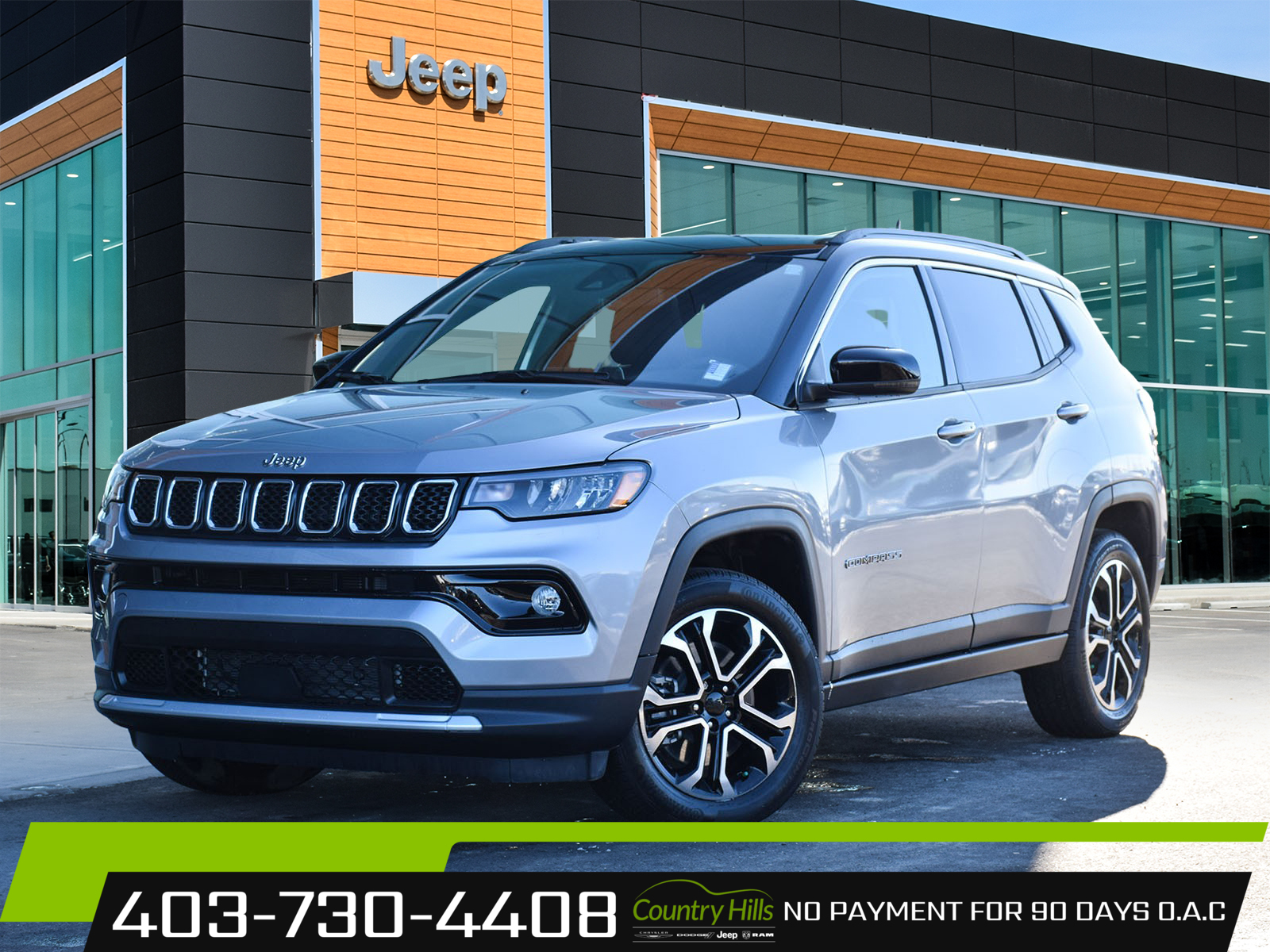 2023 Jeep Compass Limited | Dual Pano Roof | Blind Spot | Camera