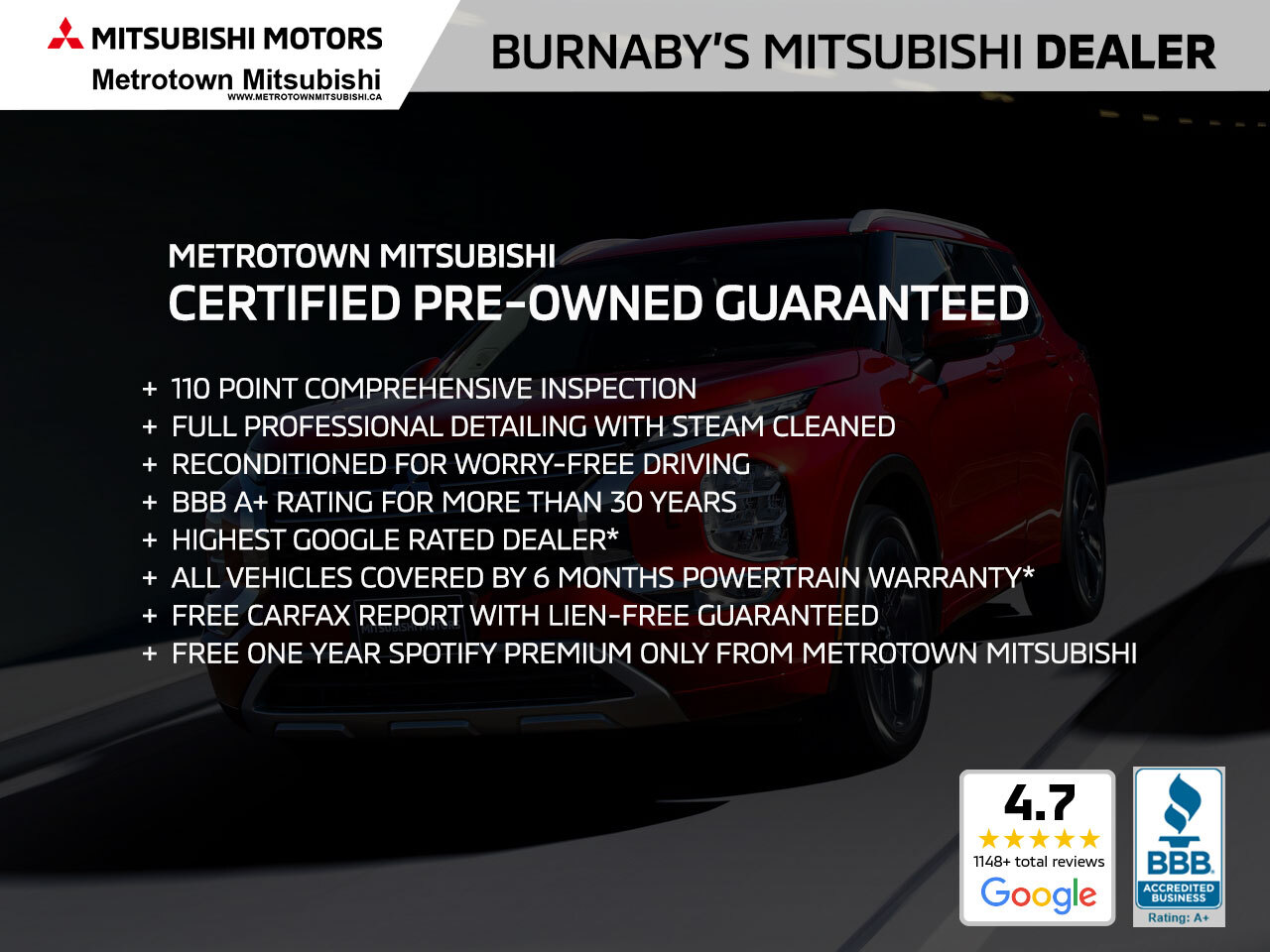 2019 Mitsubishi Mirage GAS SAVER ! TOP TRIM MIRAGE GT ! WARRANTY AVAIL ! 