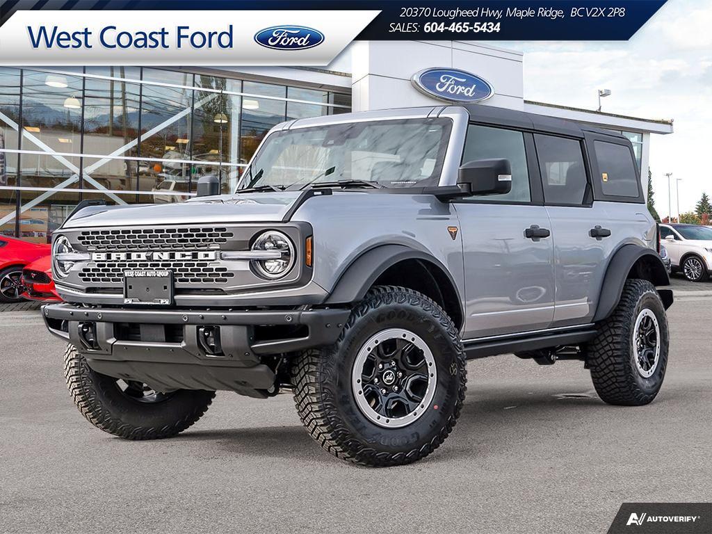 2024 Ford Bronco Badlands - Lux, Sasquatch Pkgs