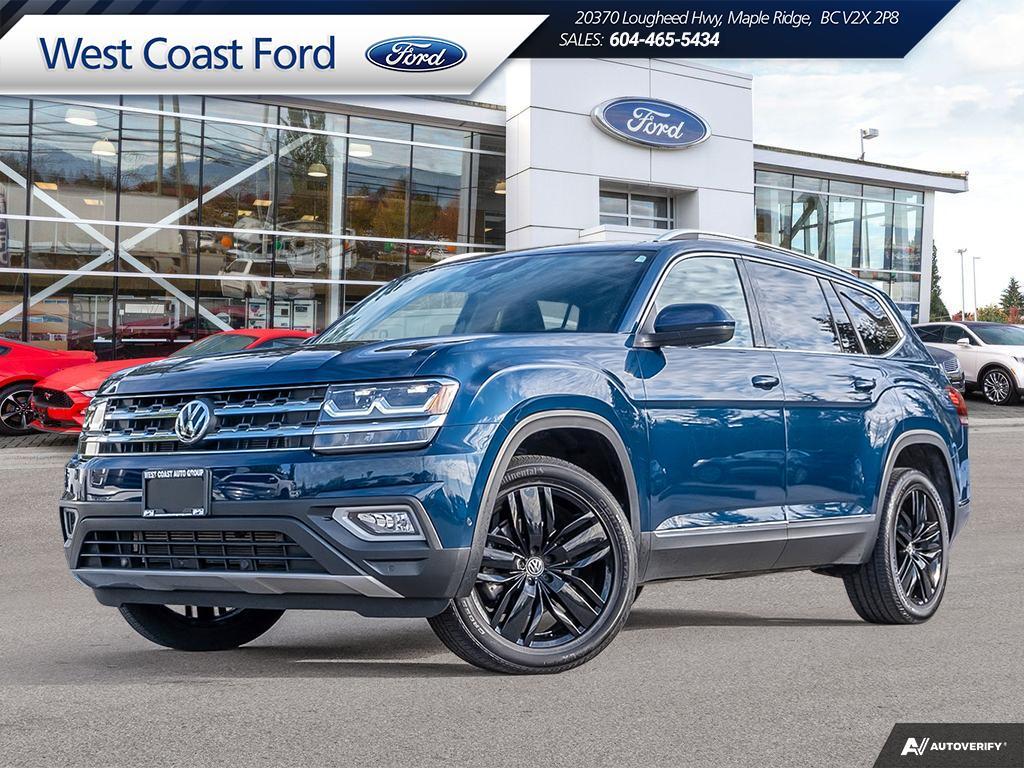2018 Volkswagen Atlas Execline 4MOTION - 7 Seater, Tri-Zone A/C