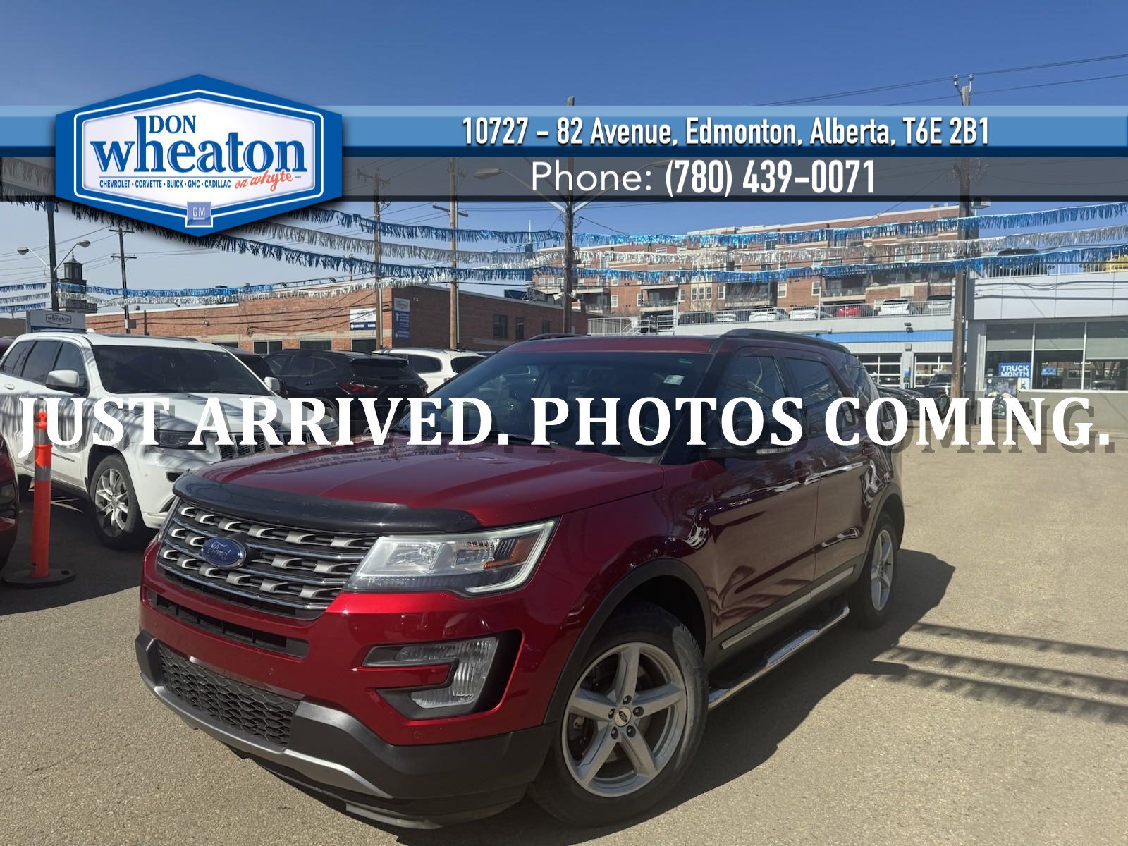 2016 Ford Explorer XLT 4x4 Sunroof Heated Leather Third Row