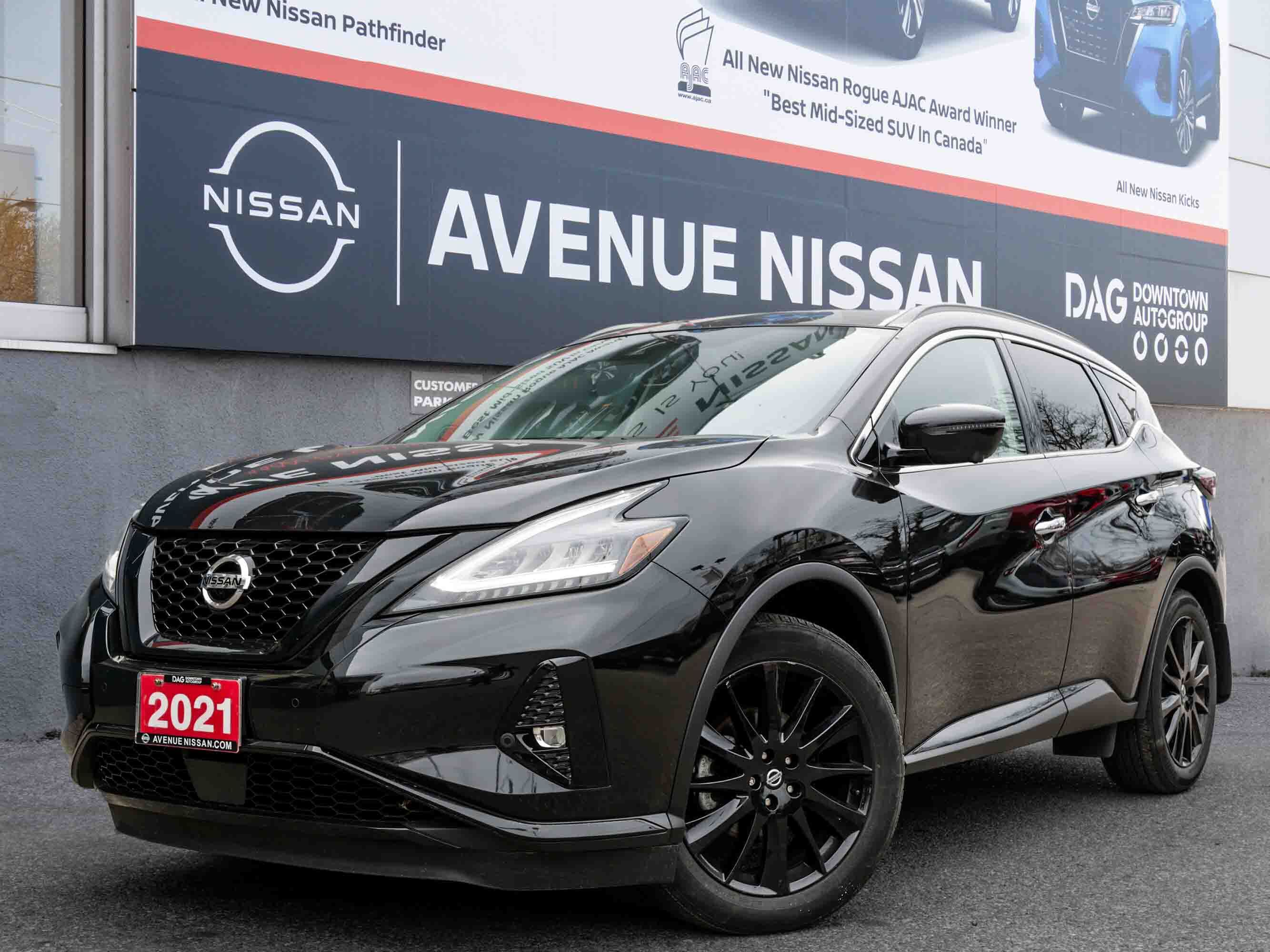 2021 Nissan Murano LOW KM'S, ACCIDENT FREE, LEATHER, PANO ROOF, CPO!!