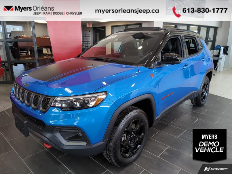 2023 Jeep Compass Trailhawk  - Leather Seats - Sunroof - $132.35 /Wk