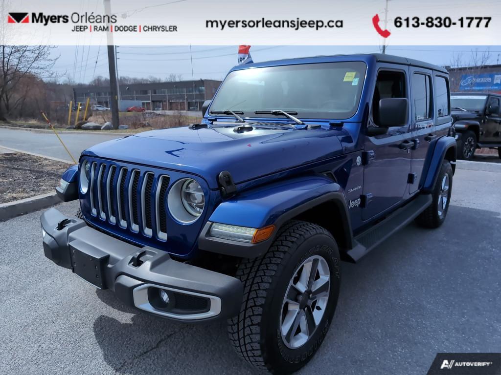 2020 Jeep WRANGLER UNLIMITED Sahara   - One owner - 2 tops 