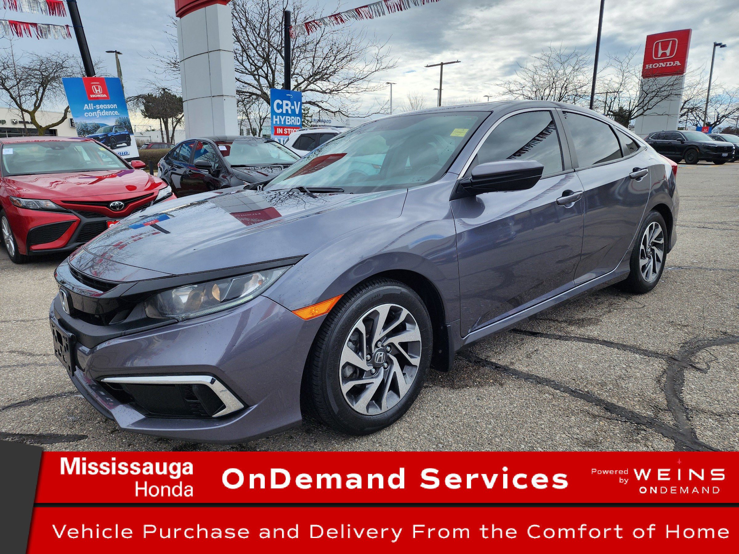 2020 Honda Civic EX /CERTIFIED/ ONE OWNER