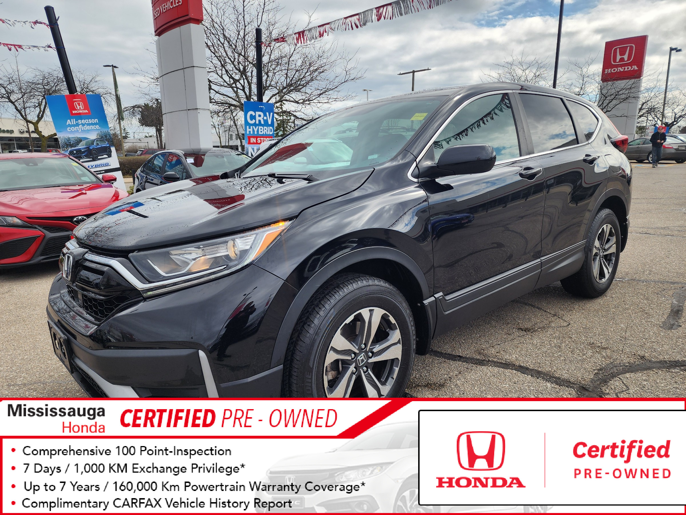 2020 Honda CR-V LX -AWD/HONDA CERTIFIED/ ONE OWNER/ NO ACCIDENTS