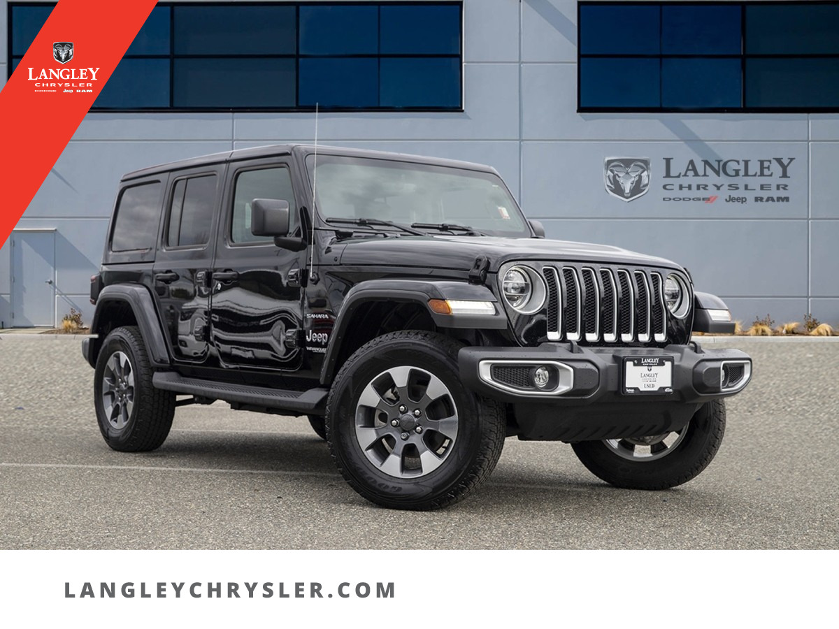 2022 Jeep WRANGLER UNLIMITED Sahara Accident Free | Leather | Cold Weather Pkg
