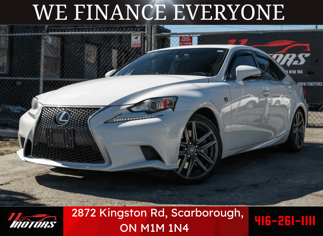 2016 Lexus IS 300 AWD | F SPORT 2 | RED INTERIOR | LOADED