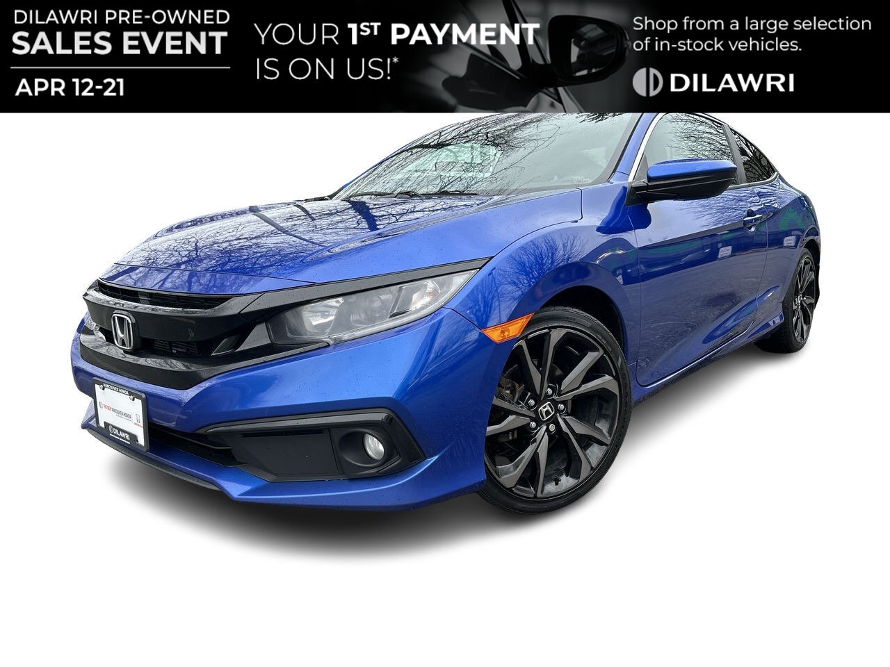 2019 Honda Civic Coupe Sport | Dilawri Pre-Owned Event ON Now! | / | No A