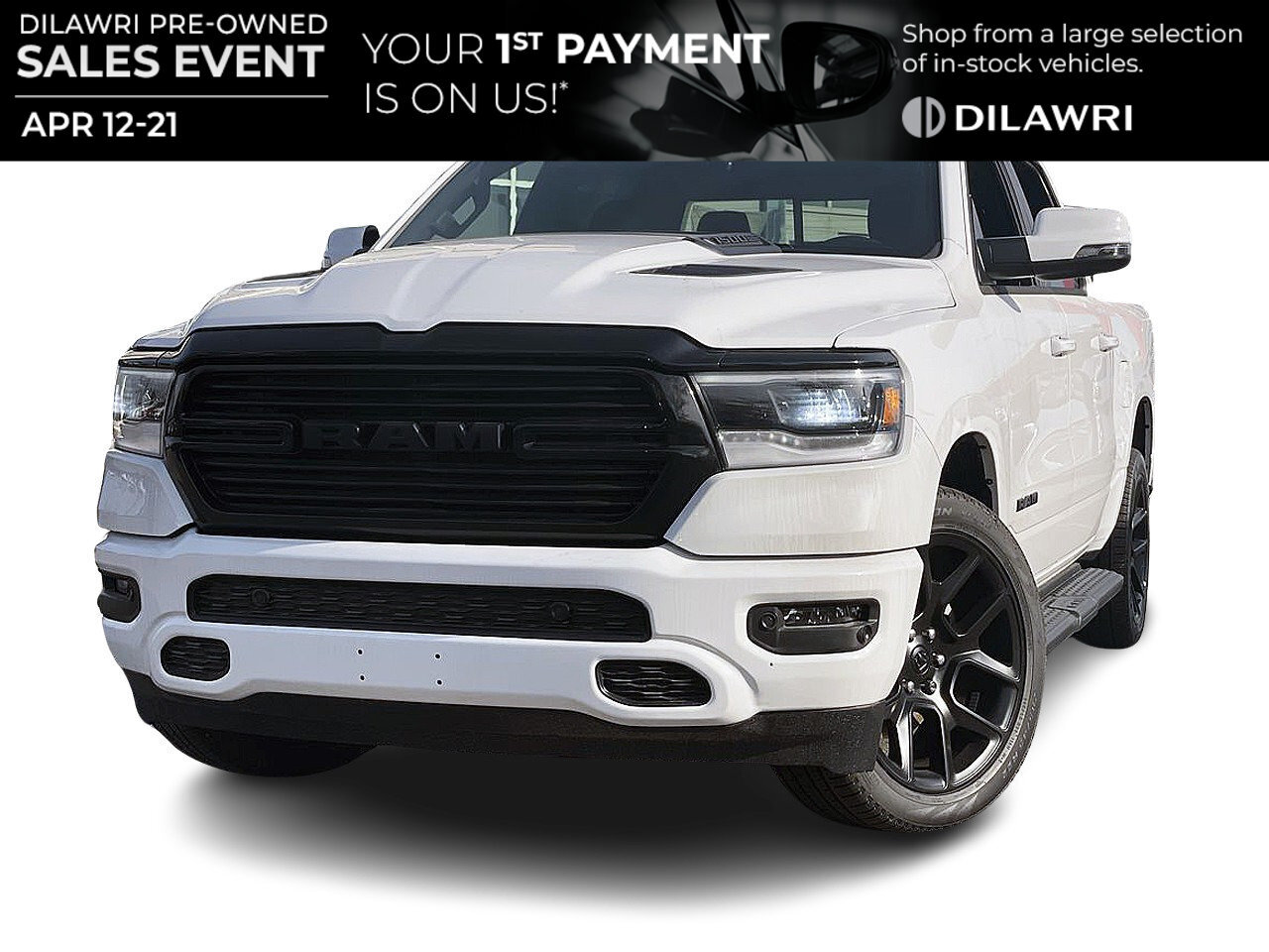 2023 Ram 1500 Crew Cab Sport SWB Includes Immobilizer | Save On Insurance