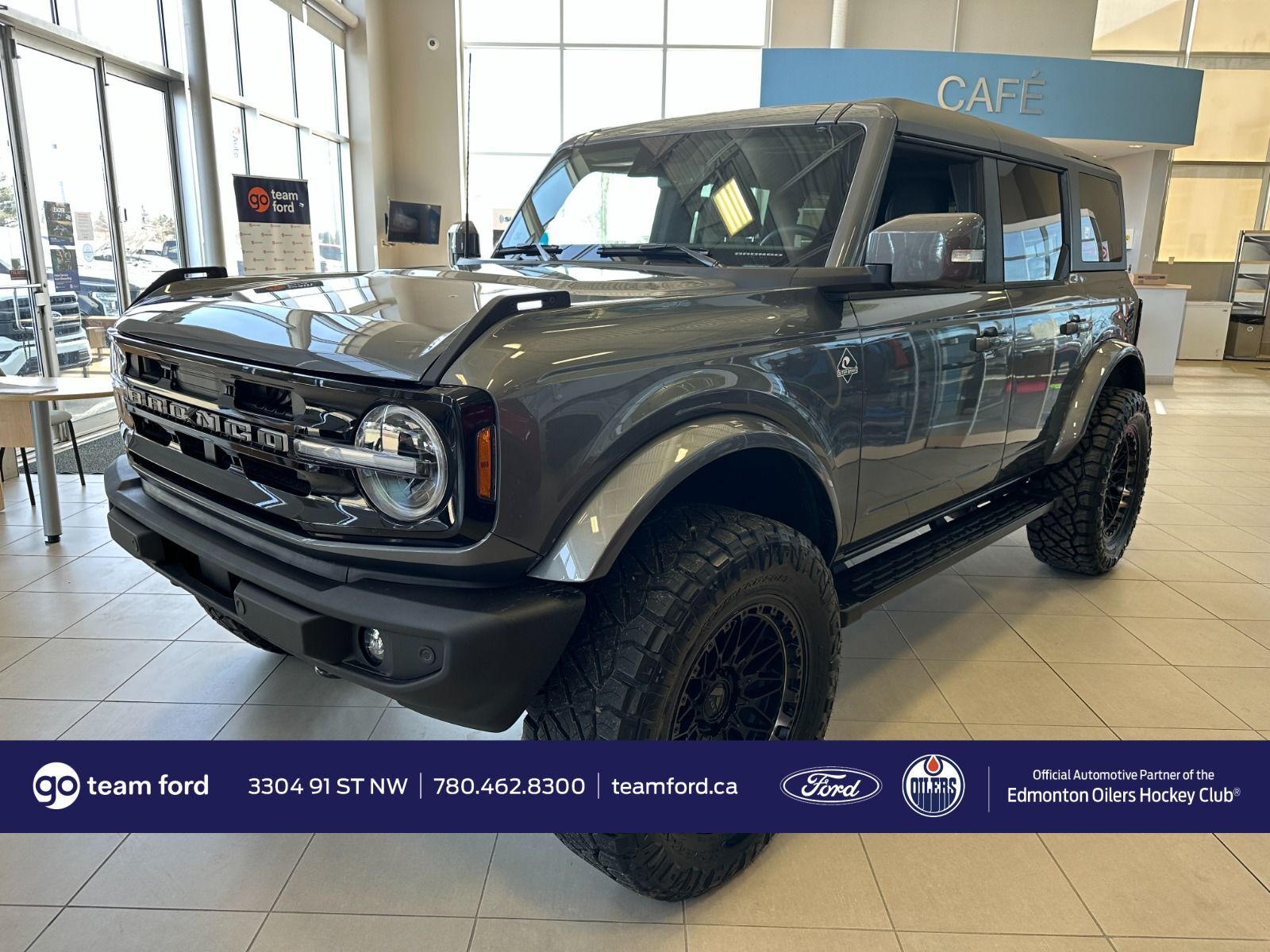 2024 Ford Bronco 2.3L ECOBOOST ENG, OUTER BANKS, HARD TOP, HIGH/LUX