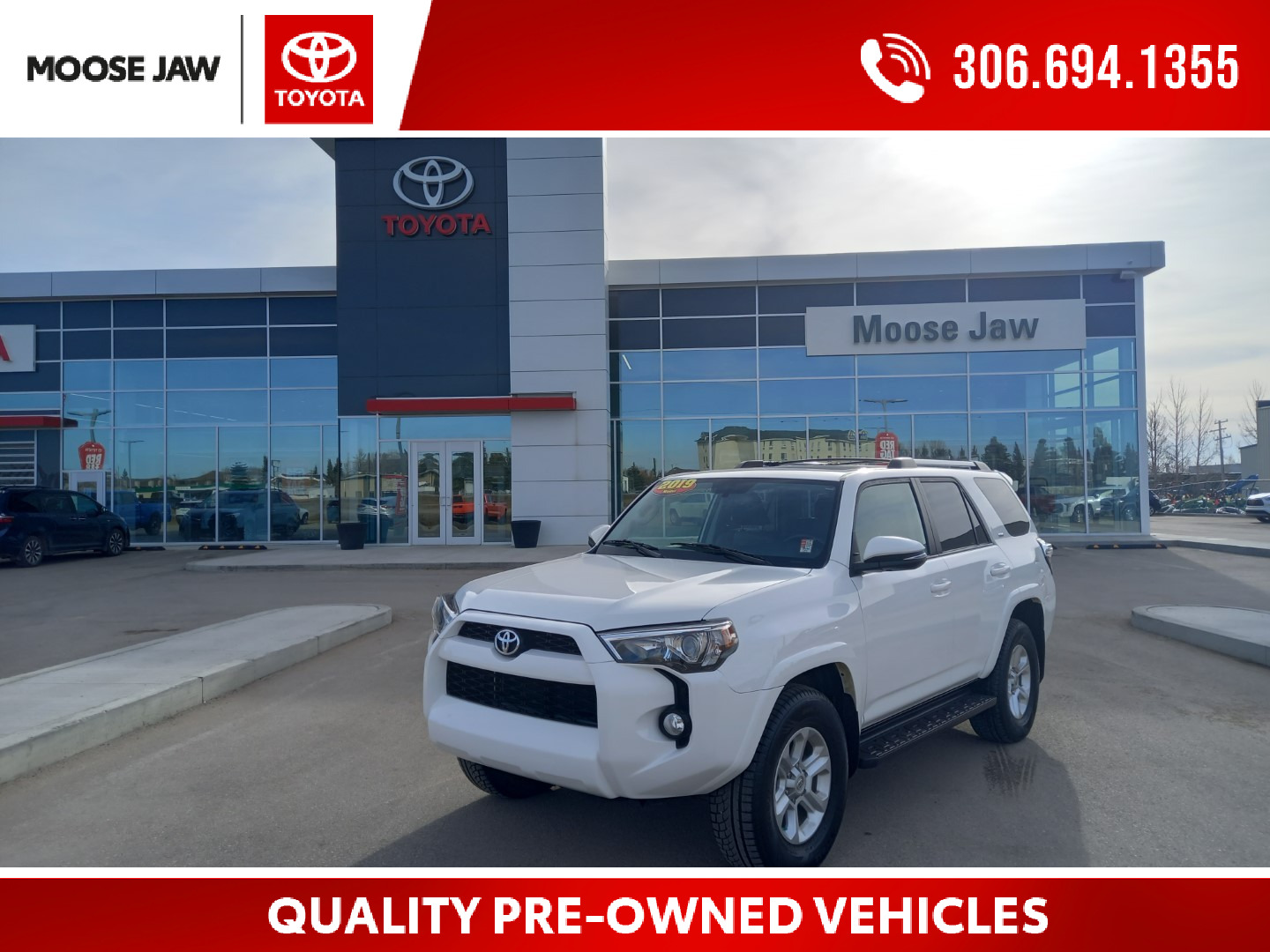 2019 Toyota 4Runner SR5 LOCAL TRADE-IN WITH ONLY 92,455 KMS, SUNROOF, 