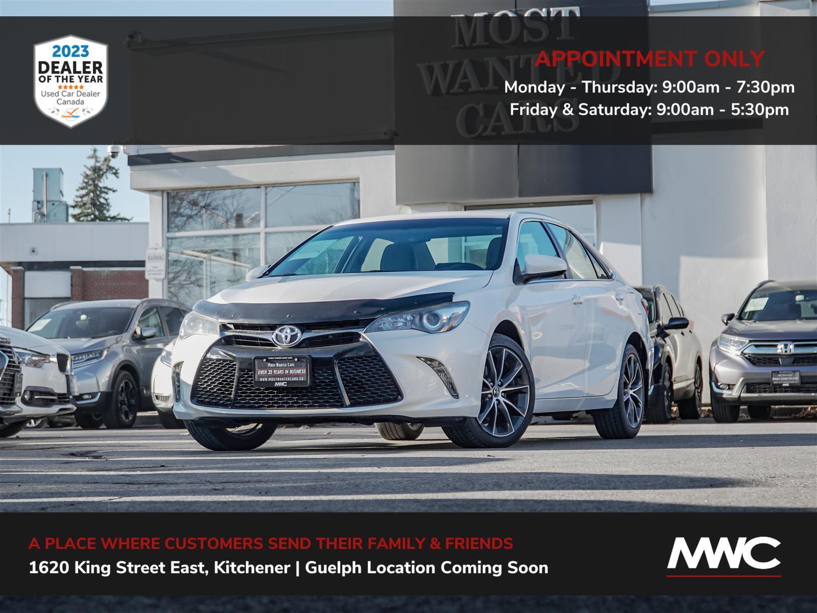 2015 Toyota Camry XSE | NAVIGATION | LEATHER | SUEDE | PADDLE SHIFTE