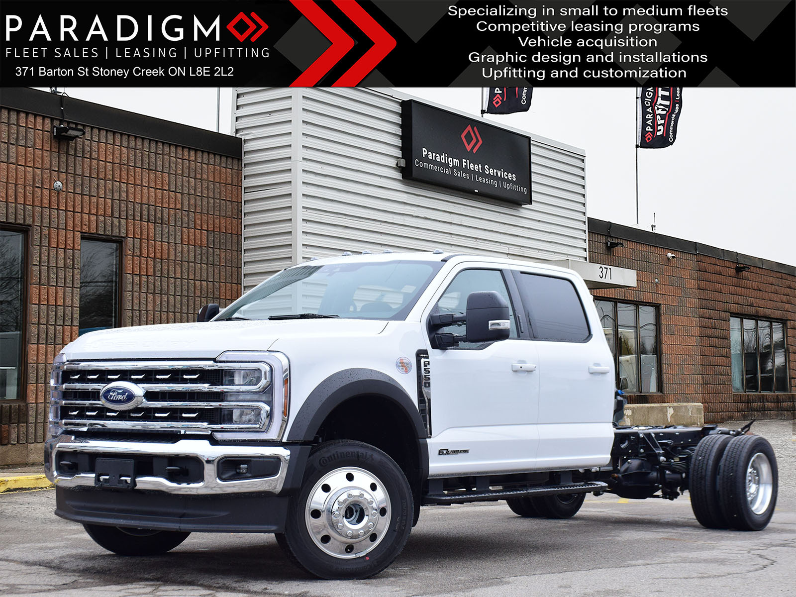 2024 Ford F-550 *RENTAL AVAILABLE WILL BUILD TO SUIT* 6.7L V8