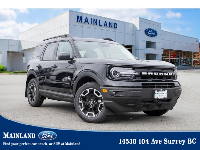 2024 Ford Bronco Sport Outer Banks 300A | SYNC 3, HEATED STEERING WHEEL, 