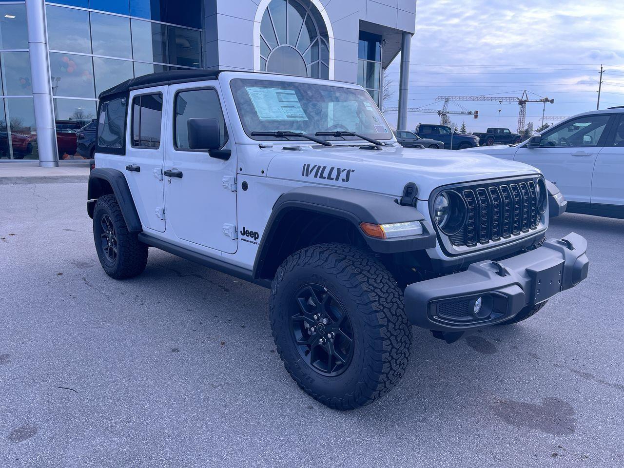 2024 Jeep Wrangler Sport WILLYS PACKAGE I 12.3 TOUCHSCREEN | WIRELESS