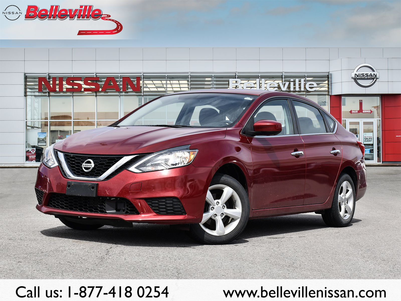 2018 Nissan Sentra SV 1 OWNER , HEATED SEATS, BACKUP CAM LOW KMS