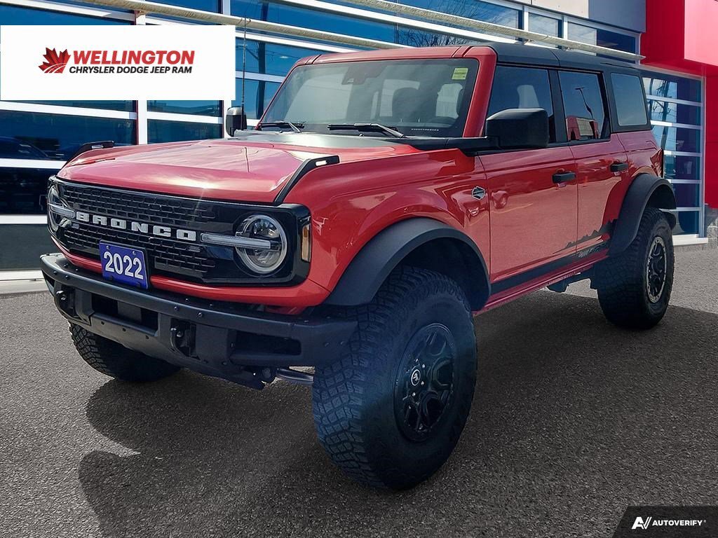 2022 Ford Bronco Wildtrak | Navigation | Clean Carfax | Removeable 