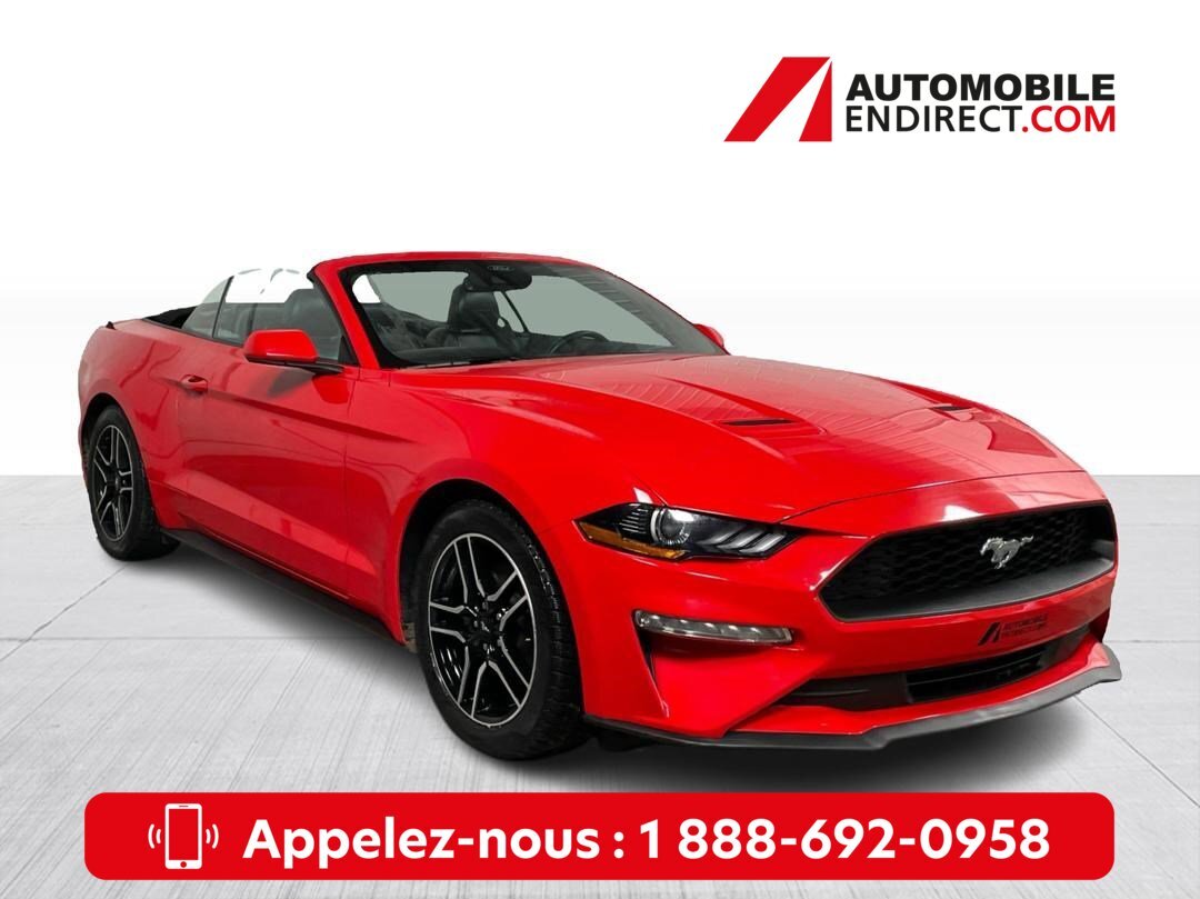 2023 Ford Mustang Premium Convertible Ecoboost Cuir Mags Carplay