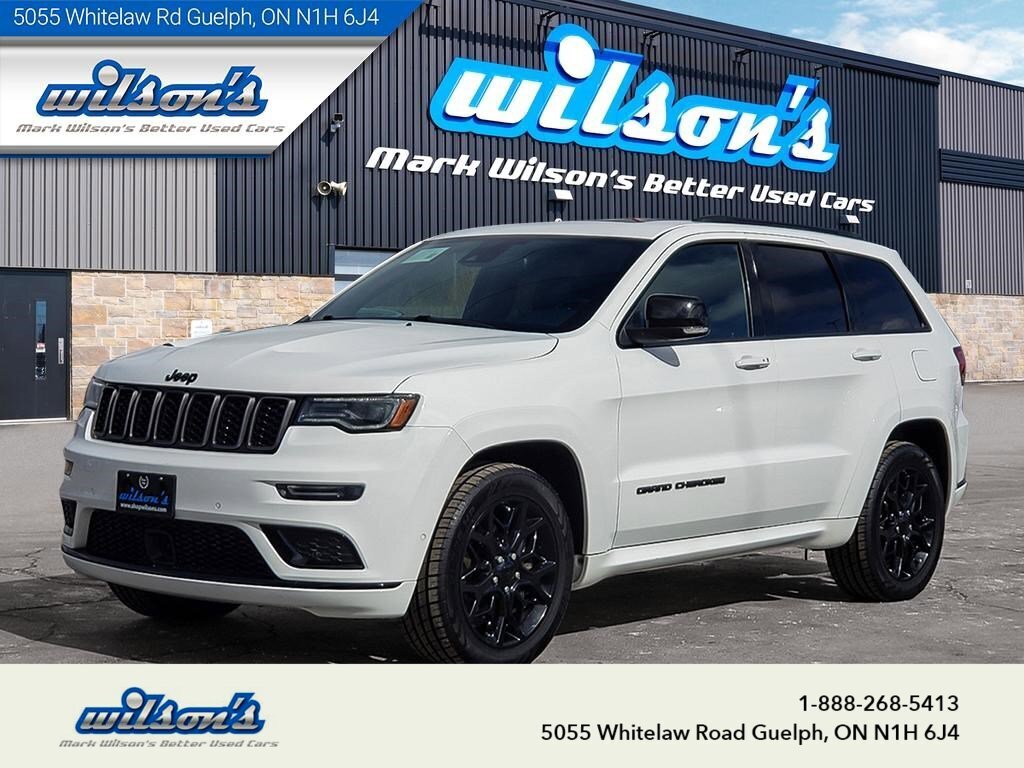 2021 Jeep Grand Cherokee Limited X 4WD, Leather, Pano Roof, Nav, Trailer To