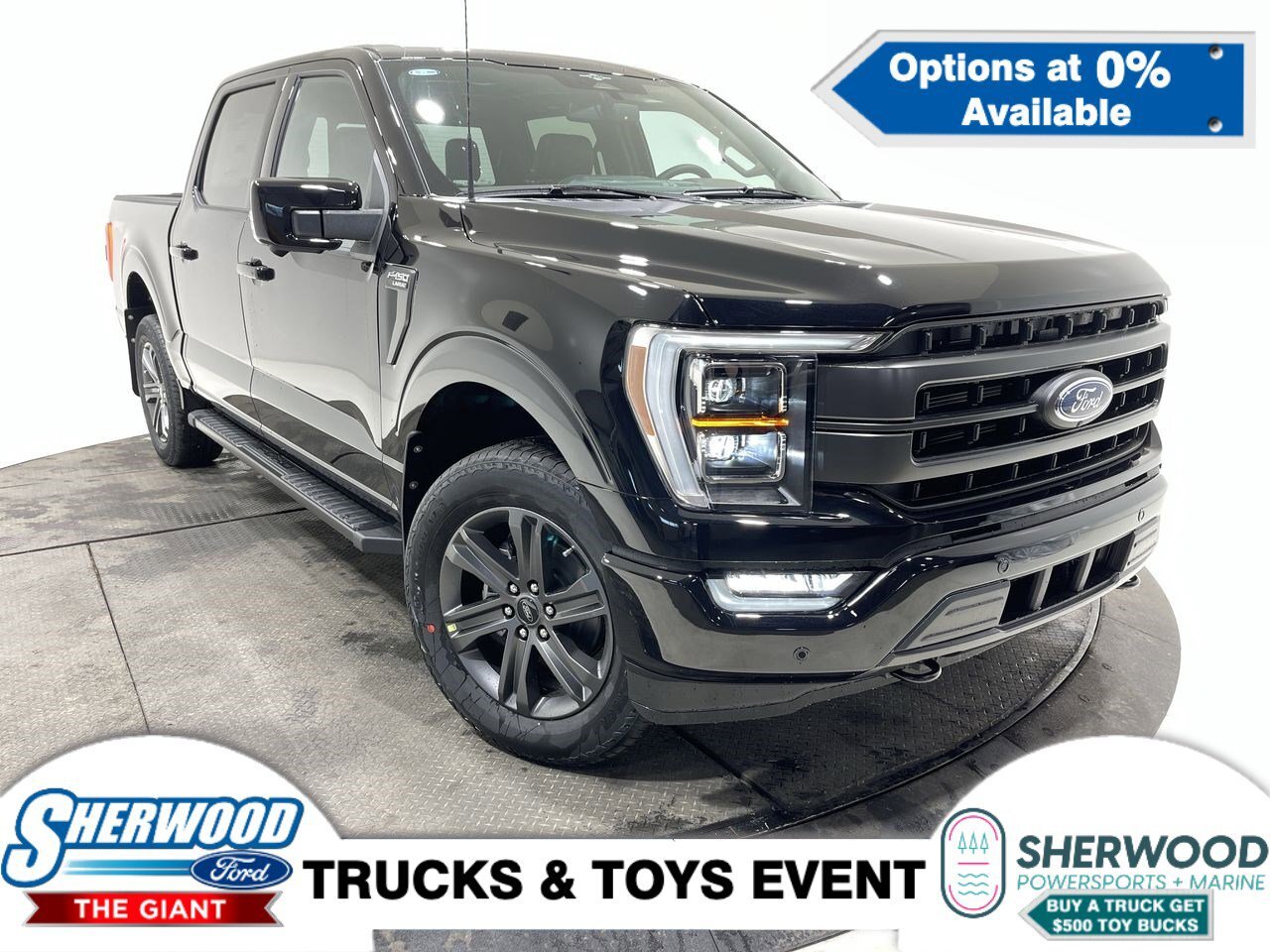 2023 Ford F-150 LARIAT- 502A- MOONROOF- POWER TAILGATE- 360 CAM